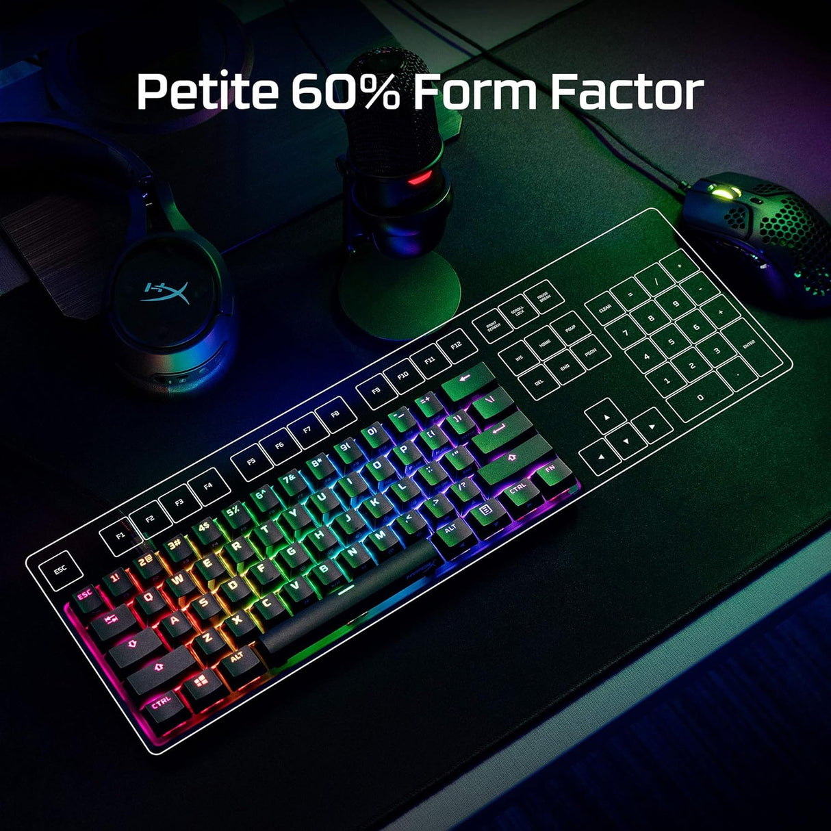 HyperX Alloy Origins 60 RGB Gaming Keyboard