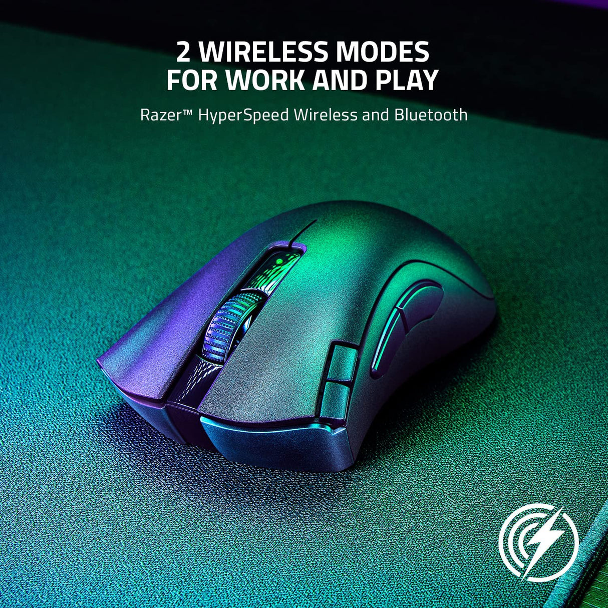 Razer DeathAdder V2 X HyperSpeed - Wireless Ergonomic Gaming Mouse