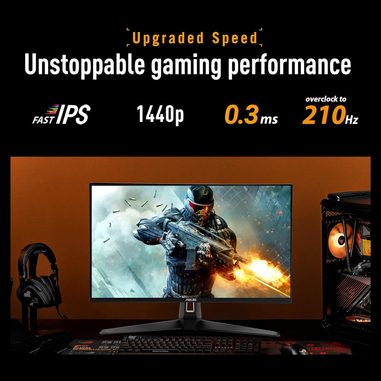 ASUS TUF Gaming VG27AQ5A Gaming Monitor