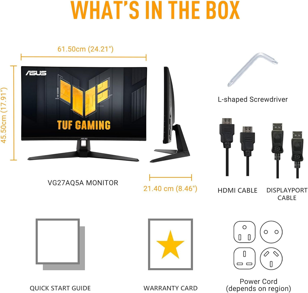 ASUS TUF Gaming VG27AQL5A Gaming Monitor
