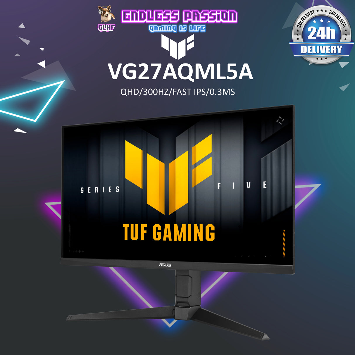 ASUS TUF Gaming VG27AQML5A Gaming Monitor