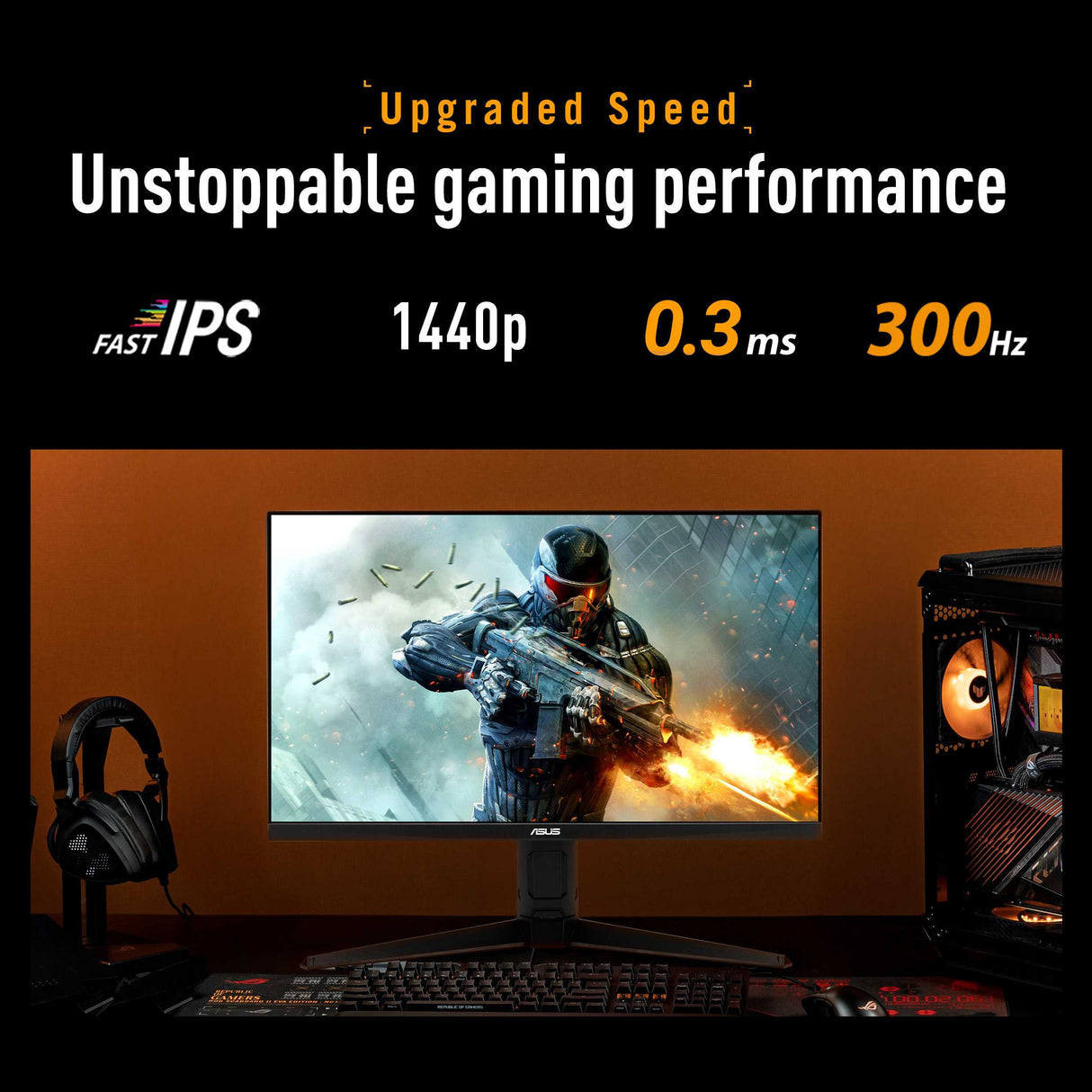ASUS TUF Gaming VG27AQML5A Gaming Monitor