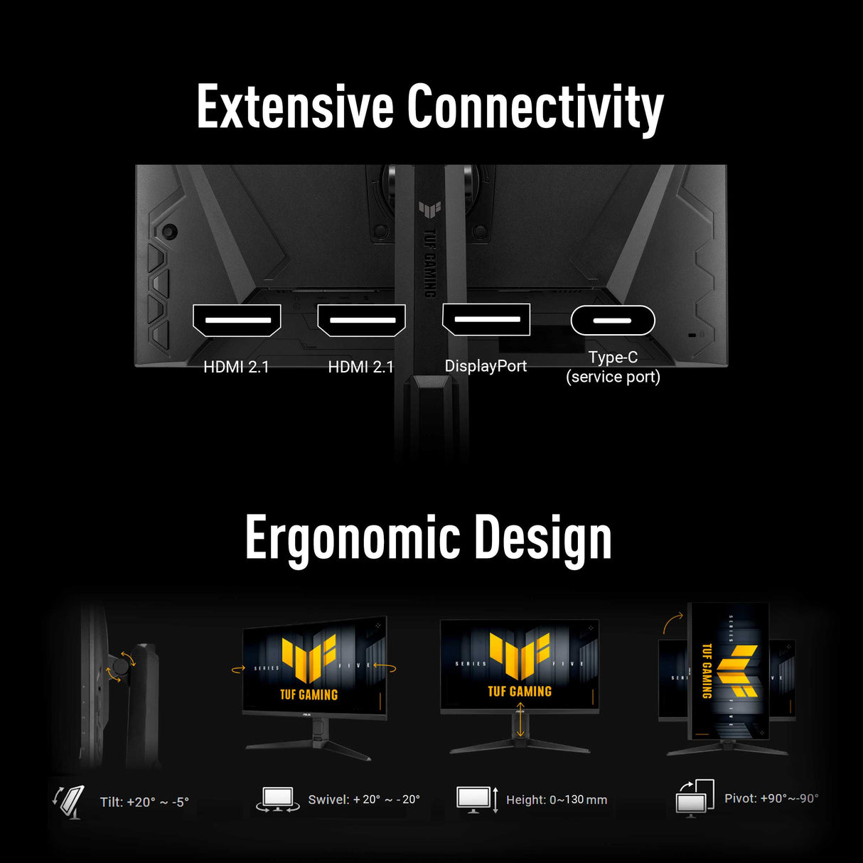 ASUS TUF Gaming VG27AQML5A Gaming Monitor