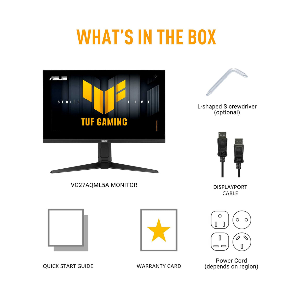 ASUS TUF Gaming VG27AQML5A Gaming Monitor