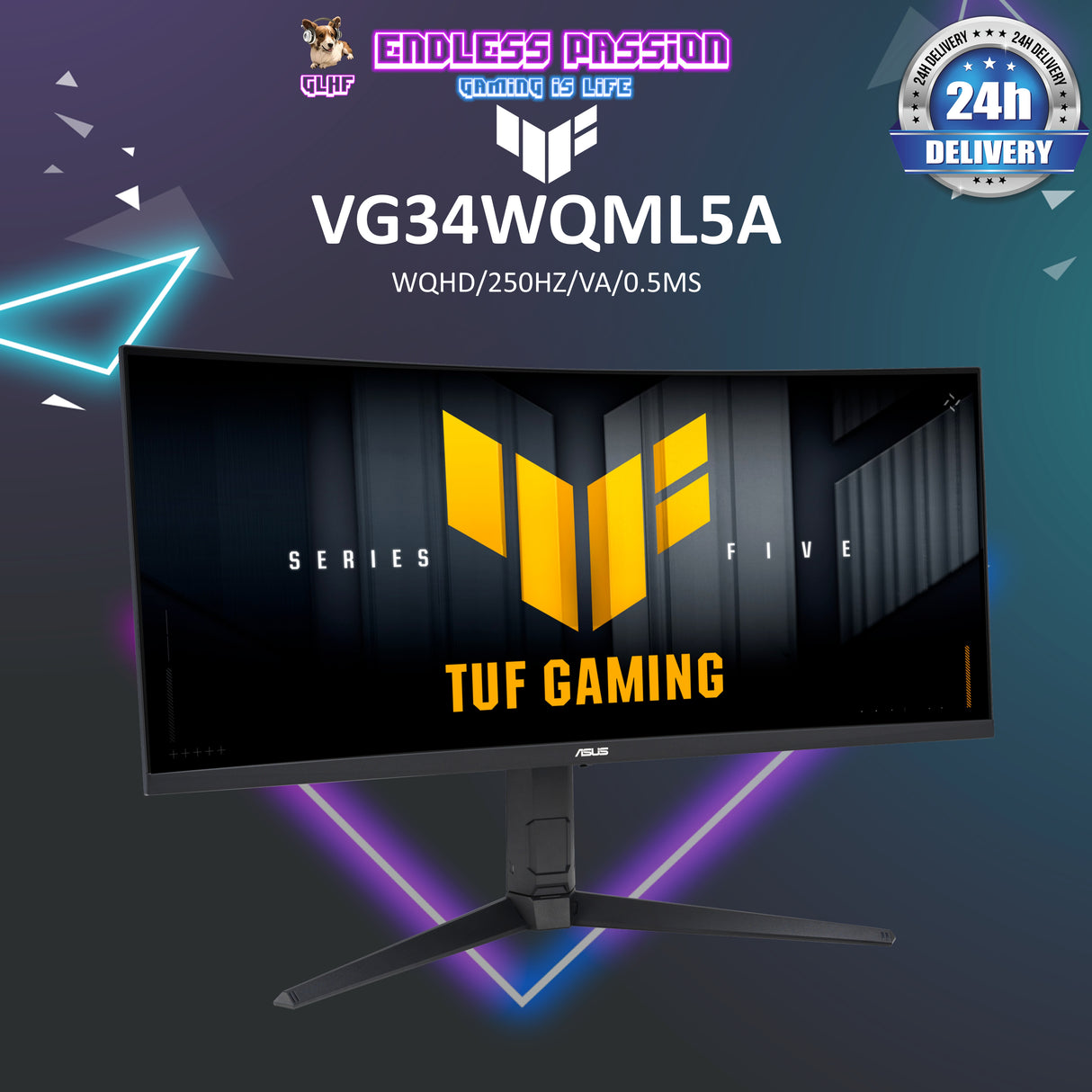 ASUS TUF Gaming VG34WQML5A Gaming Monitor