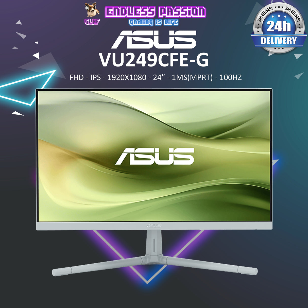 ASUS VU279CFE 27 Inch Eye Care Gaming Monitor