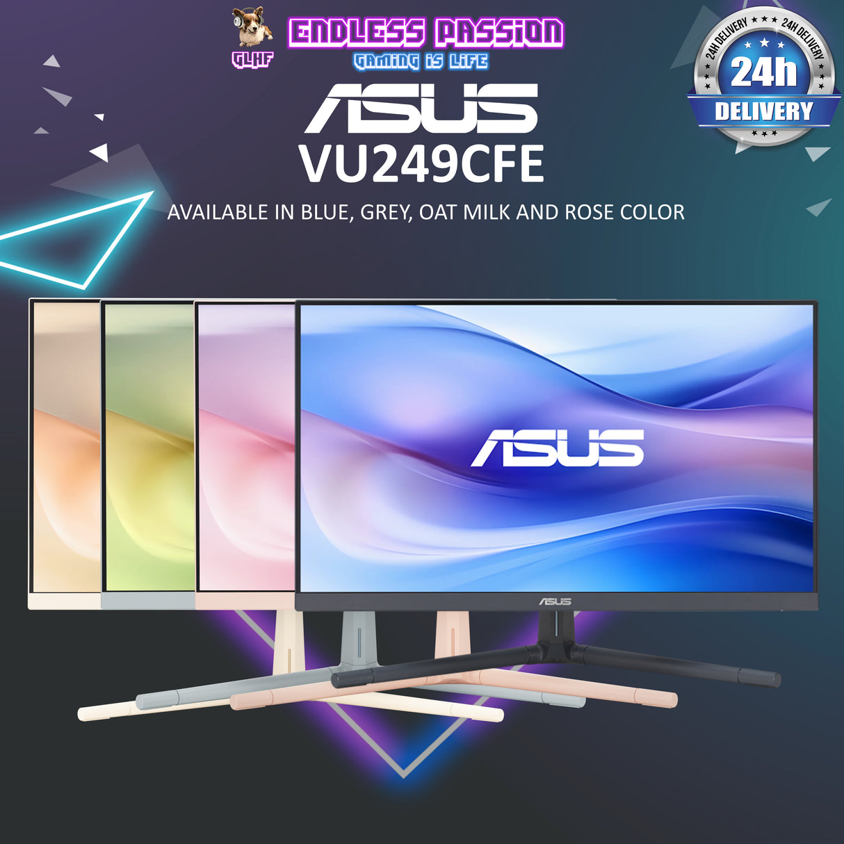ASUS VU279CFE 27 Inch Eye Care Gaming Monitor