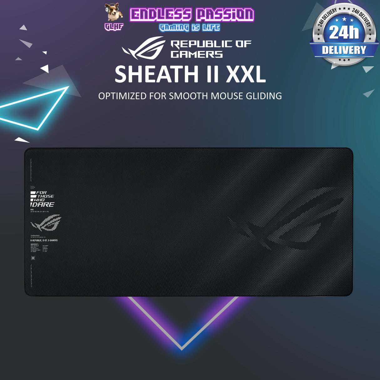 ASUS ROG Sheath II XXL Gaming Mouse Pad