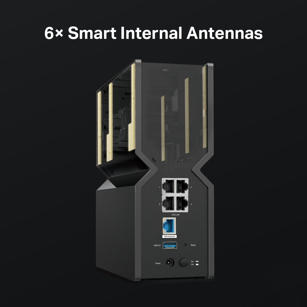 TP Link Archer BE550 Pro BE9700 Tri-Band Wi-Fi 7 Router