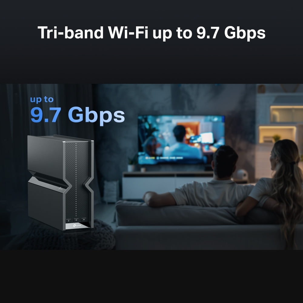 TP Link Archer BE550 Pro BE9700 Tri-Band Wi-Fi 7 Router