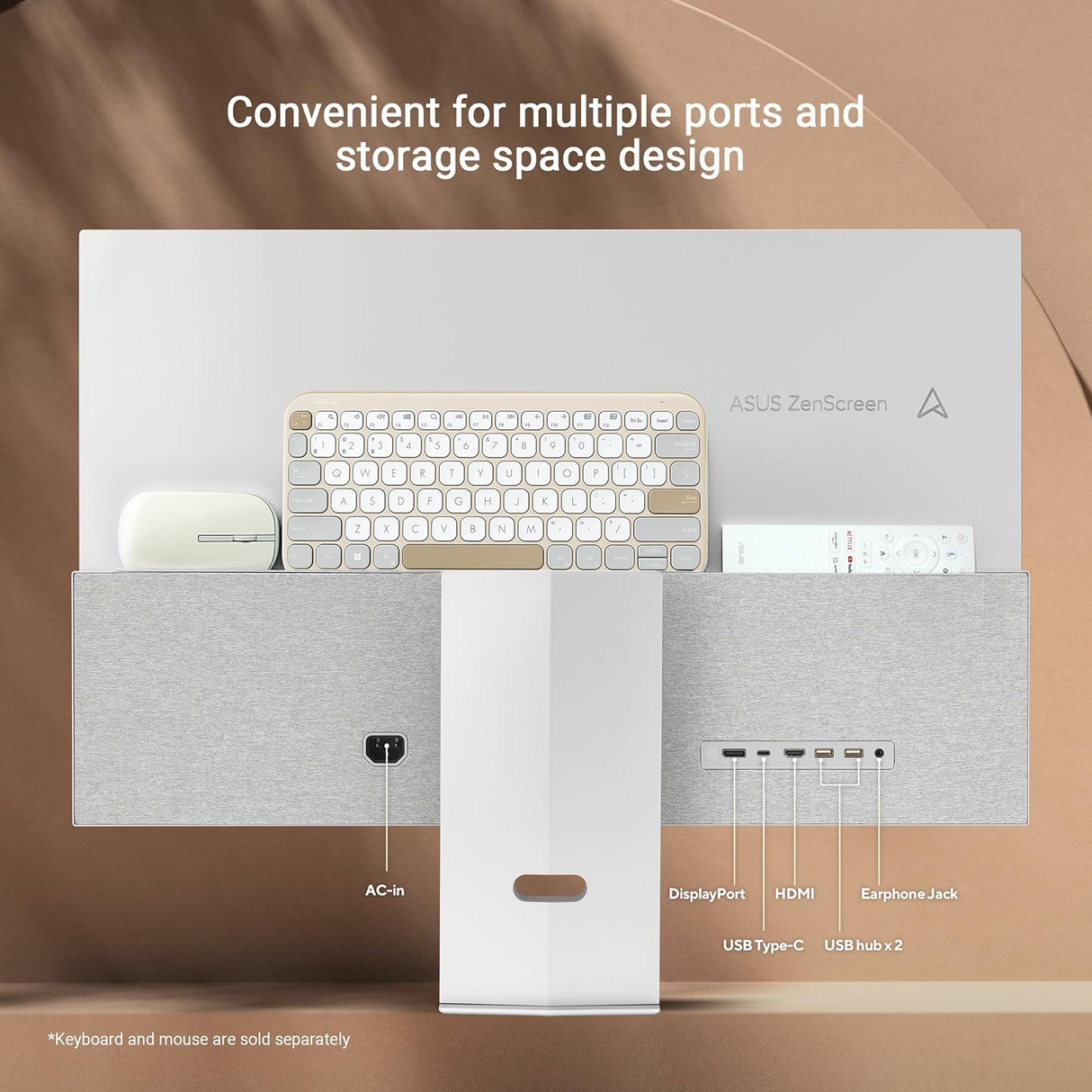 ASUS ZenScreen Smart MS32UC 31.5 Inch UHD IPS Panel Monitor