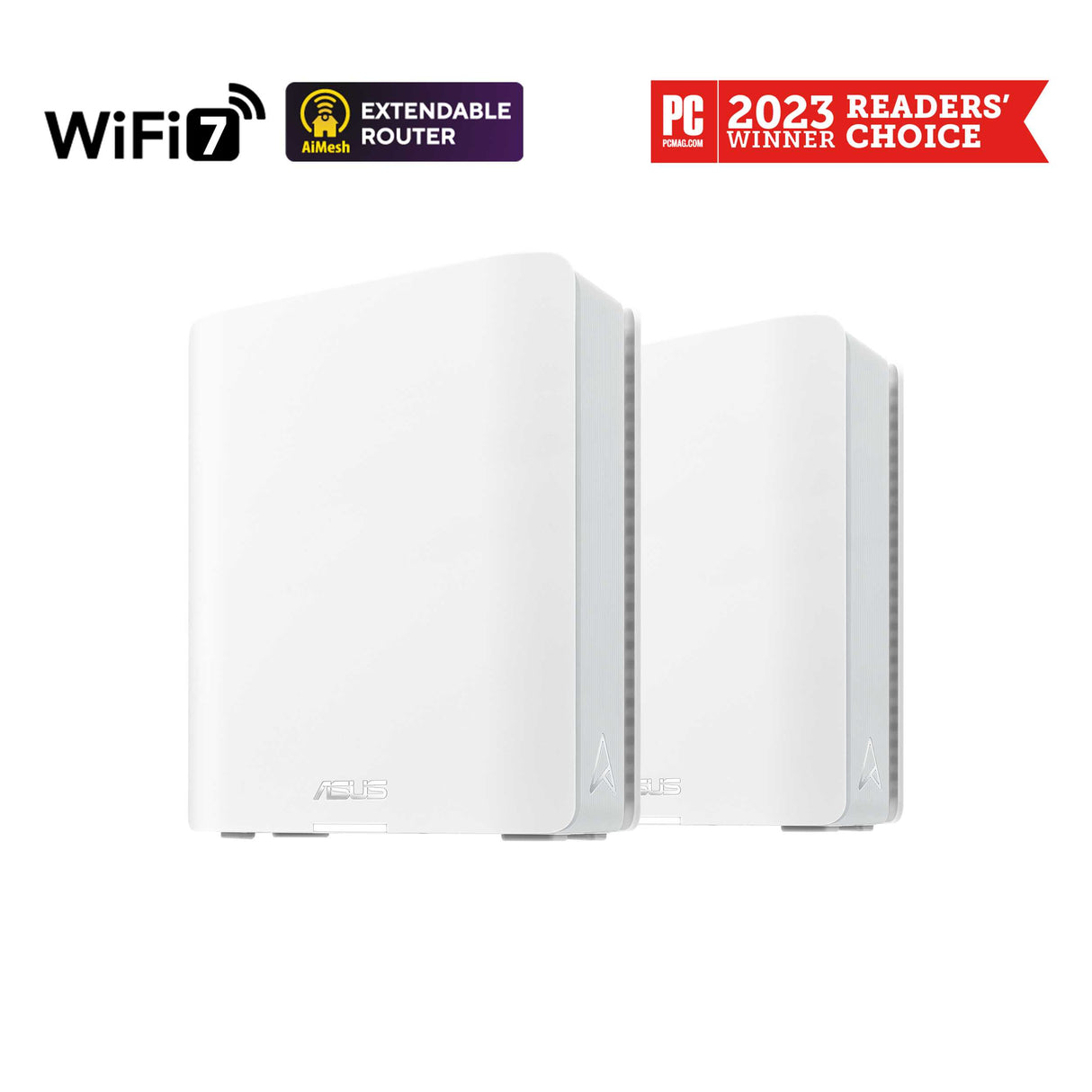 ASUS ZenWiFi BT8 Tri-band WiFi 7 Mesh - White 2 Pack