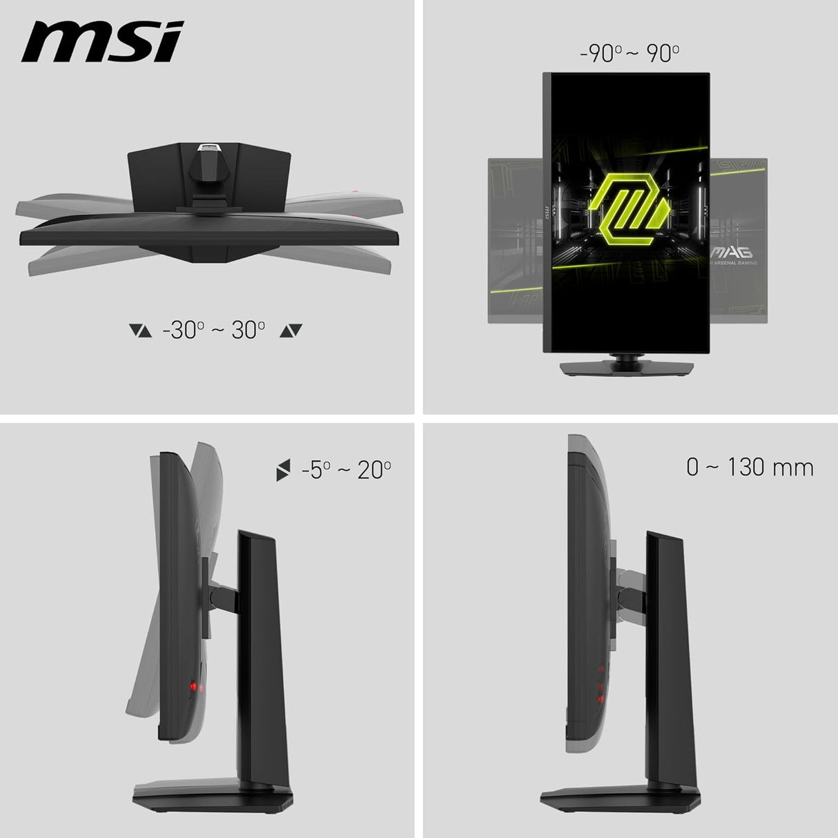 MSI MAG 272URDF E16 27" 3840x2160 UHD Rapid IPS 160Hz 0.5ms (GTG, Min.)