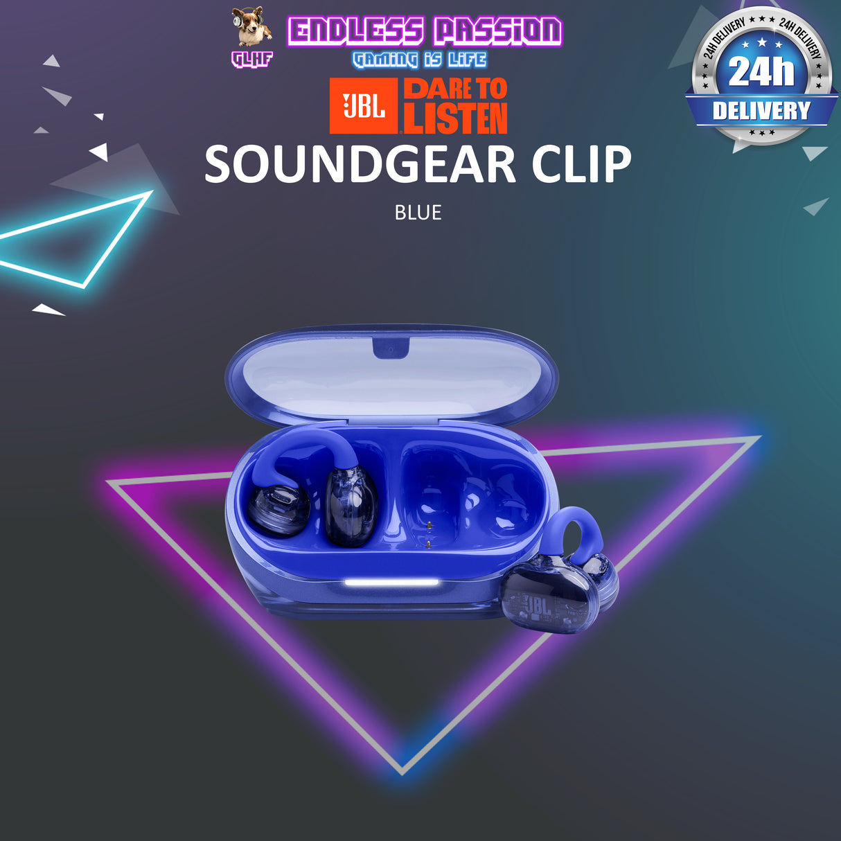 JBL Soundgear Clip Open-Ear TWS