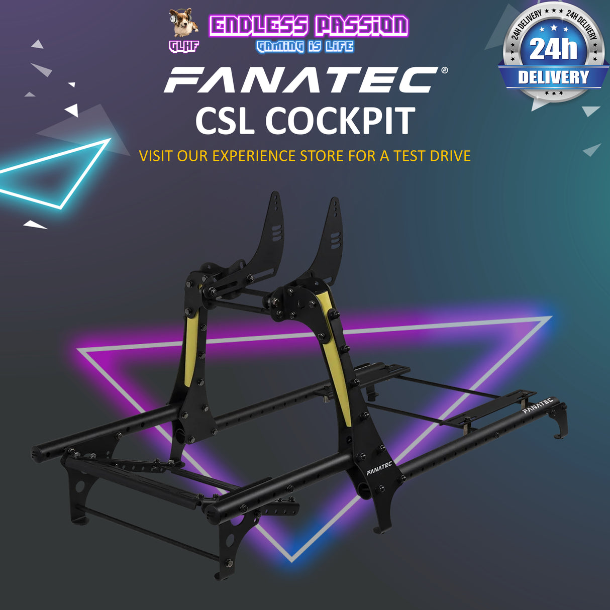 Fanatec CSL Cockpit V1.5 - CRD-9010009-WW