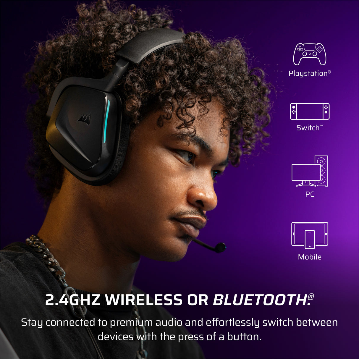 Corsair Void Wireless V2 Premium Wireless Headphones