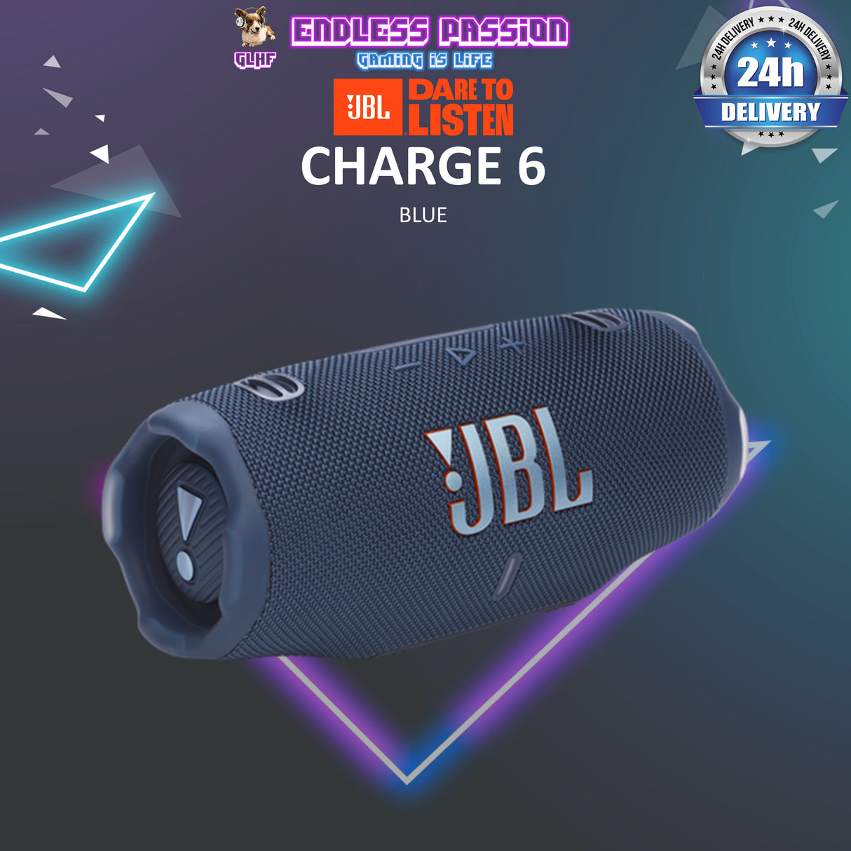 JBL Charge 6 - Portable Bluetooth Speaker