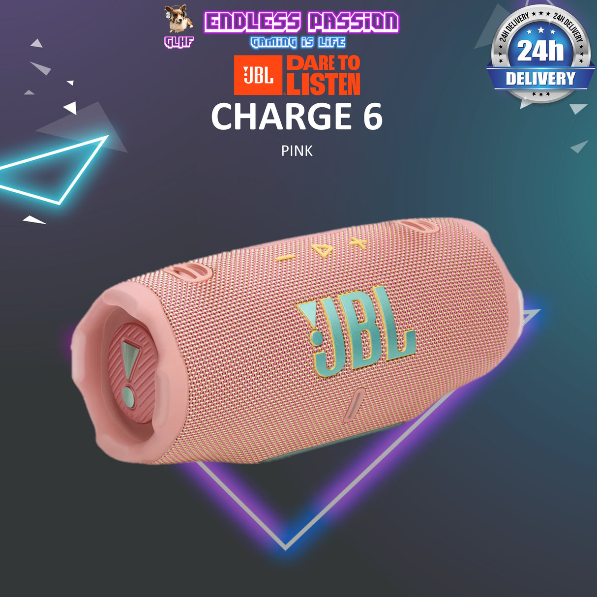 JBL Charge 6 - Portable Bluetooth Speaker