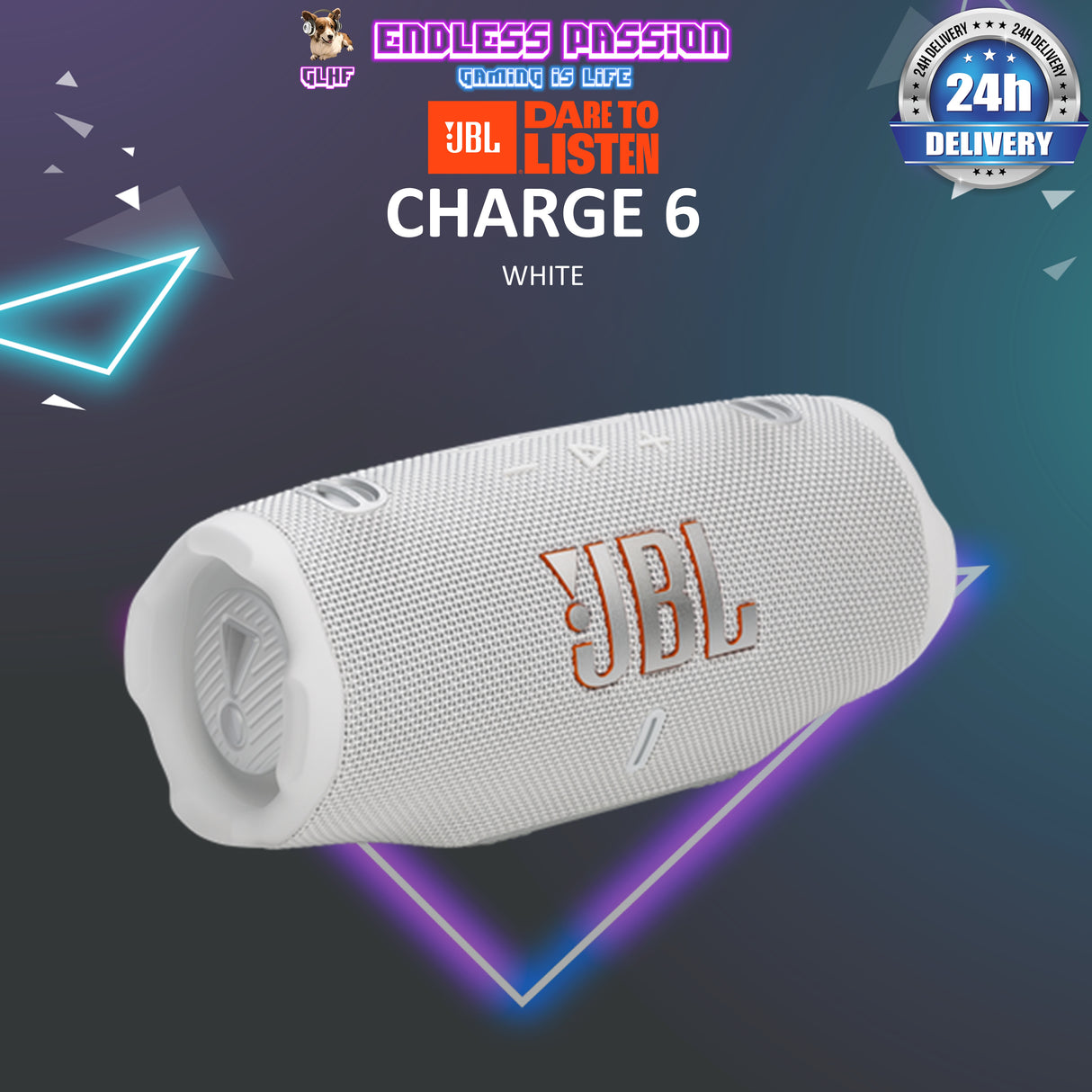 JBL Charge 6 - Portable Bluetooth Speaker