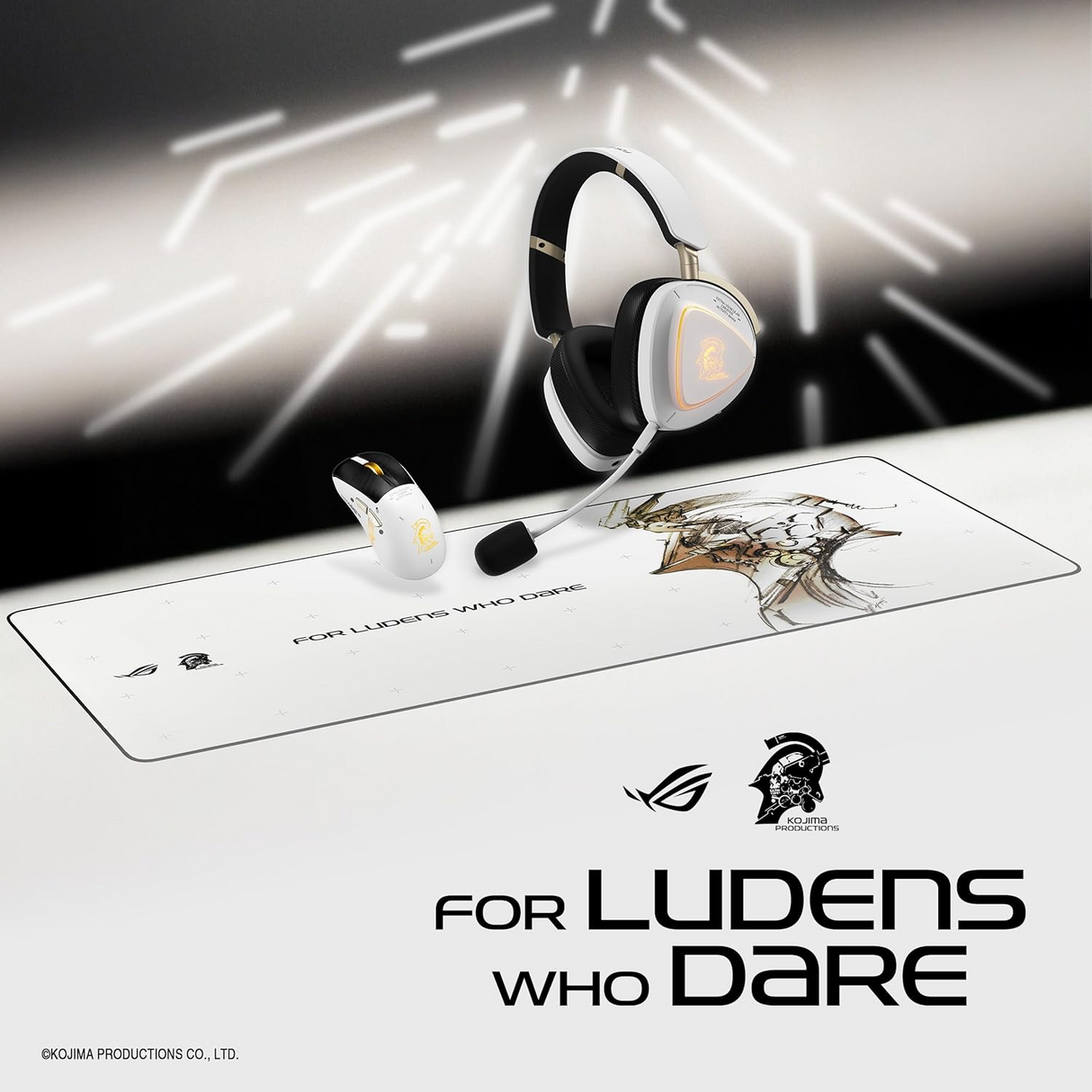 ASUS ROG Kojima Productions Edition DELTA II Tri-Mode Wireless SpeedNova Gaming Headset