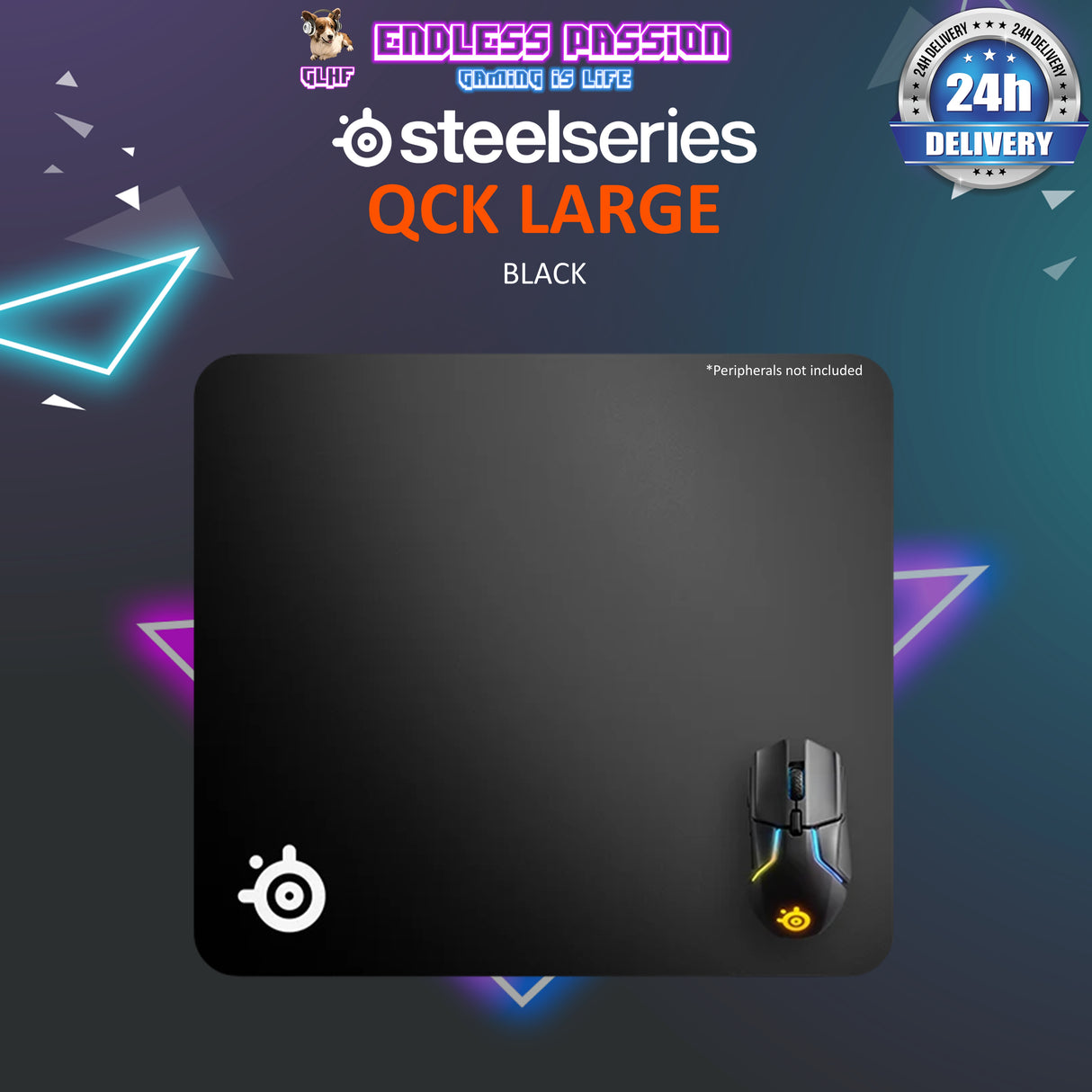 SteelSeries QCK Large Gaming Mousepad