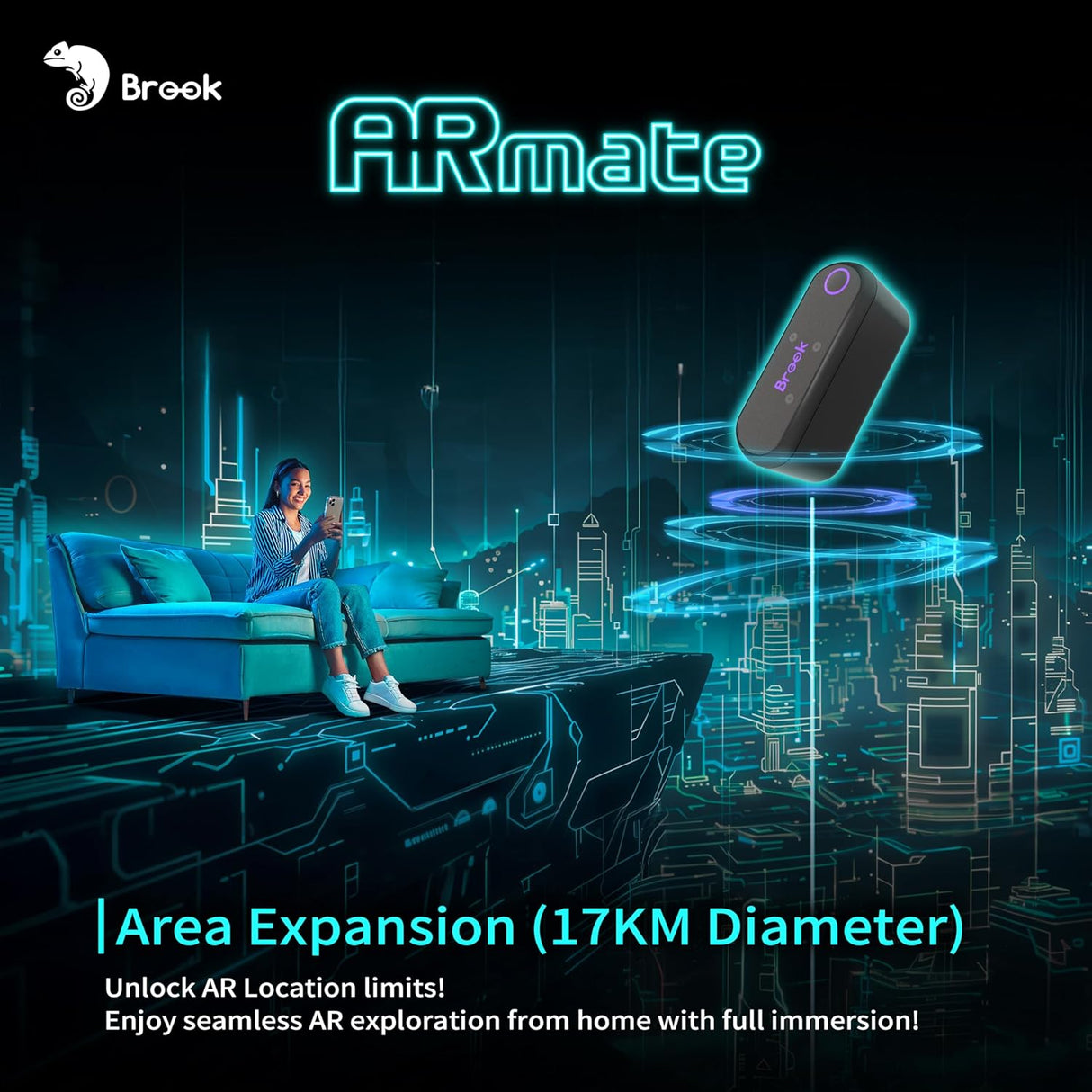 Brook Gaming AR Mate – Wearable AR Game Accessory