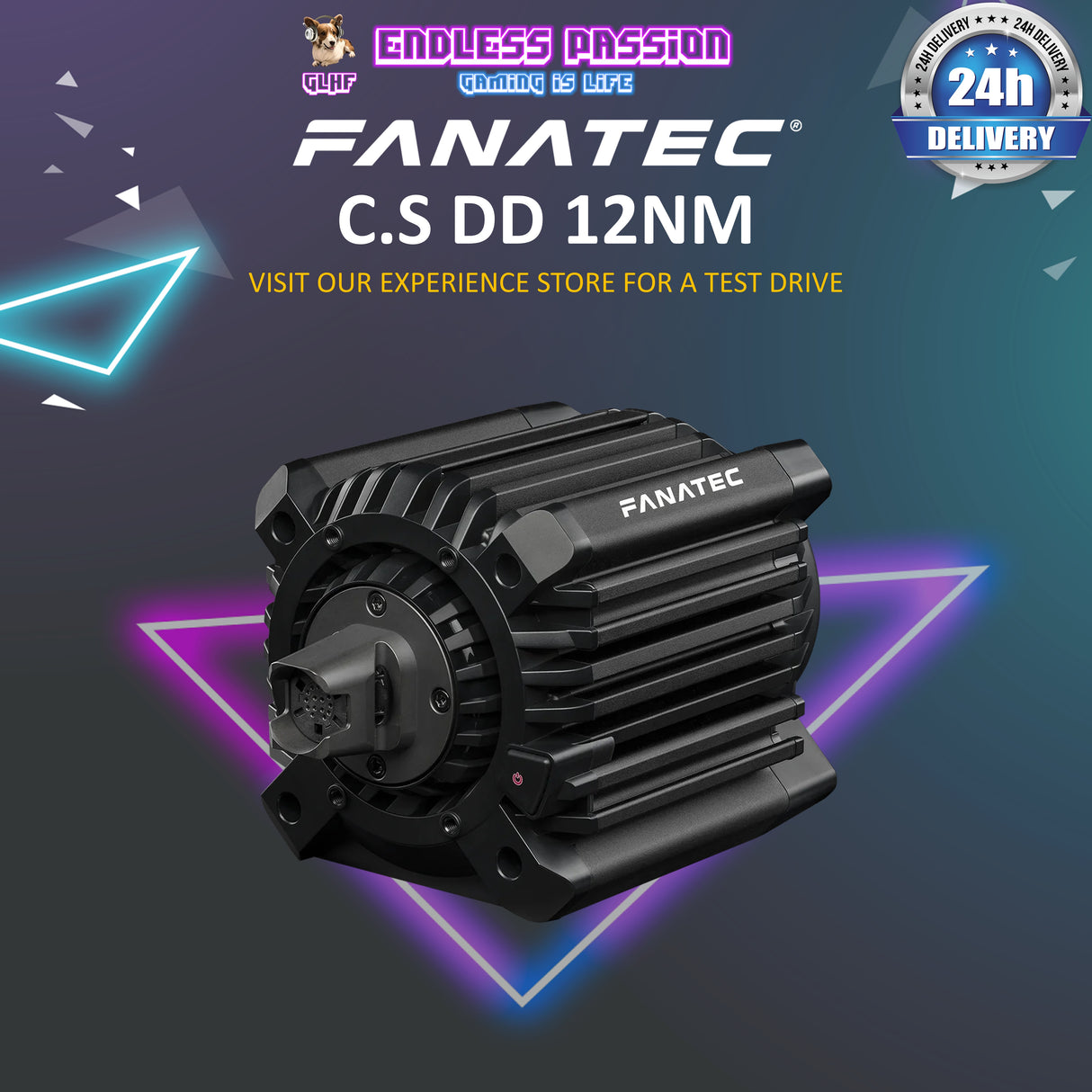 Fanatec ClubSport DD - 12Nm - CS_DD_US