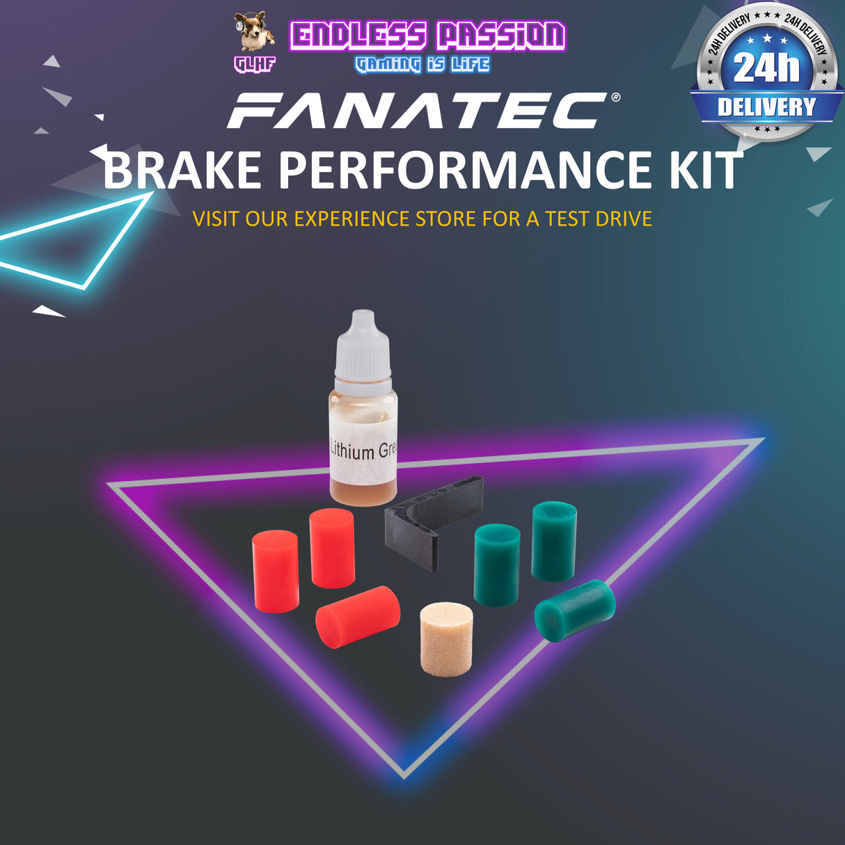 Fanatec ClubSport Pedals V3 Brake Performance Kit - CSP_V3_BPK