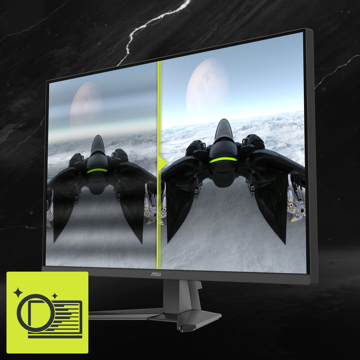 MSI MAG 325QF E18V 31.5" WQHD Rapid VA 180Hz Gaming Monitor