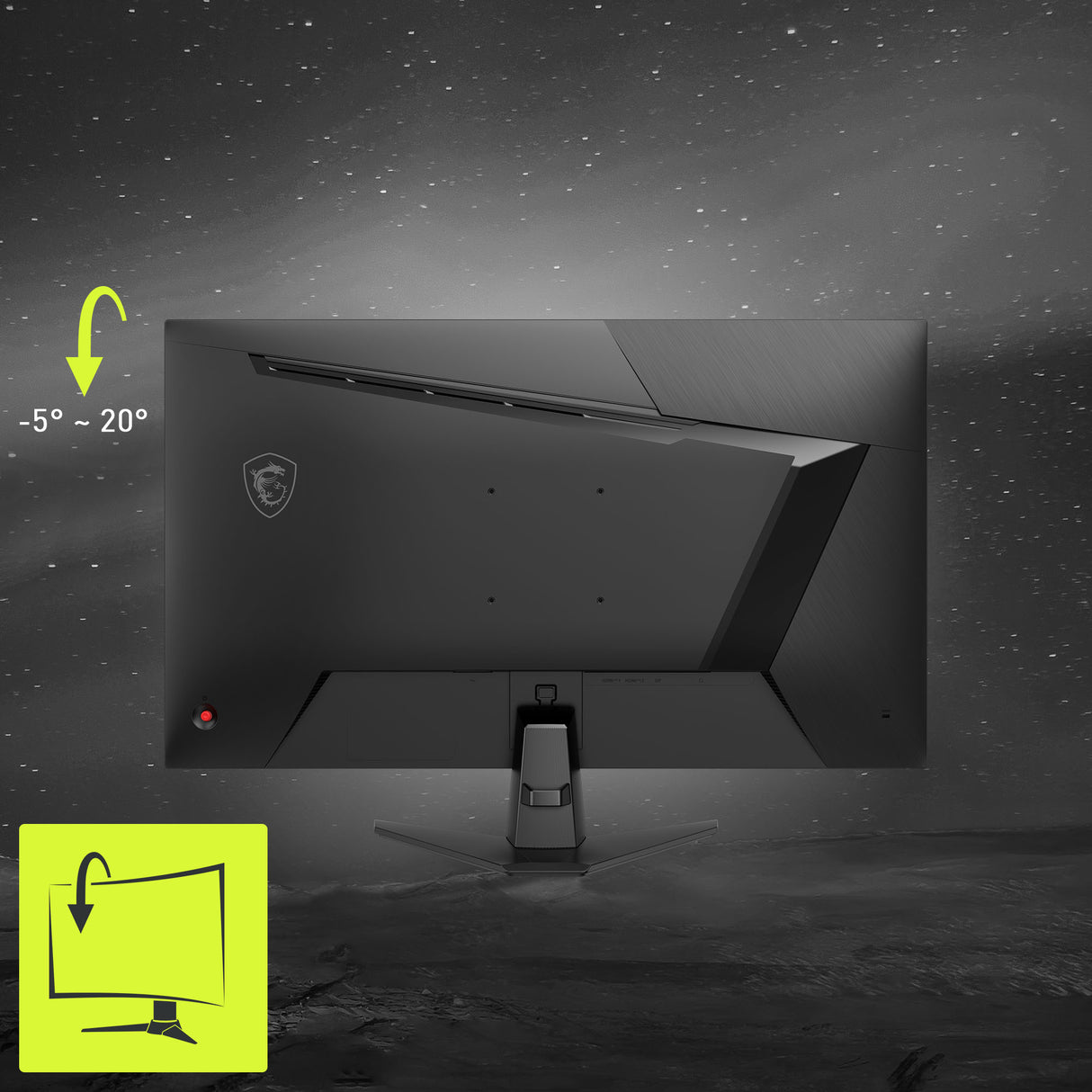 MSI MAG 325QF E18V 31.5" WQHD Rapid VA 180Hz Gaming Monitor