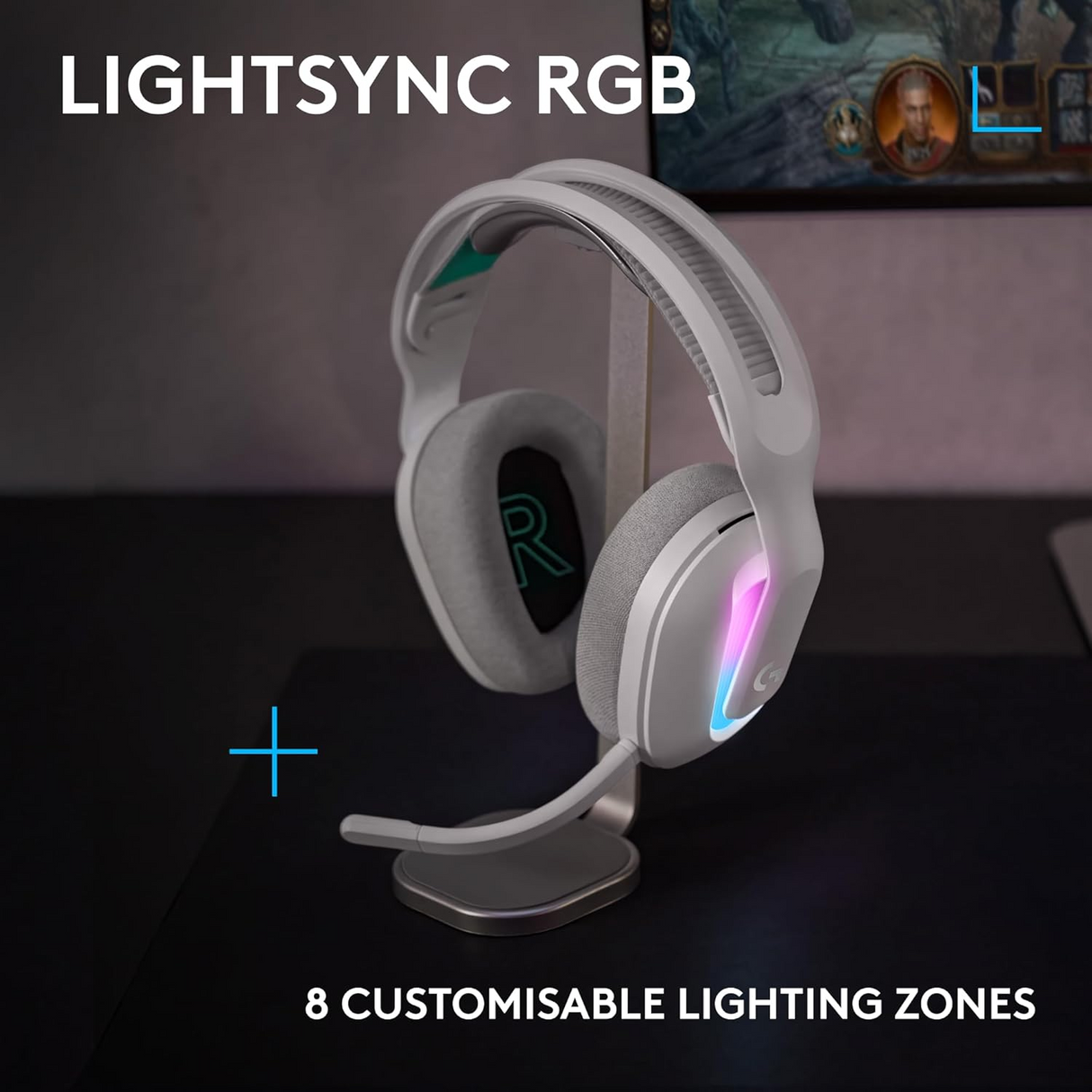 Logitech G522 LIGHTSPEED Wireless Gaming Headset with LIGHTSYNC RGB