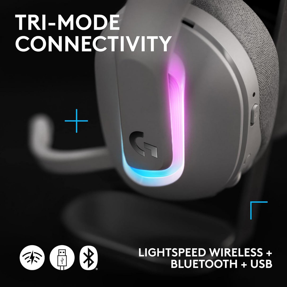 Logitech G522 LIGHTSPEED Wireless Gaming Headset with LIGHTSYNC RGB