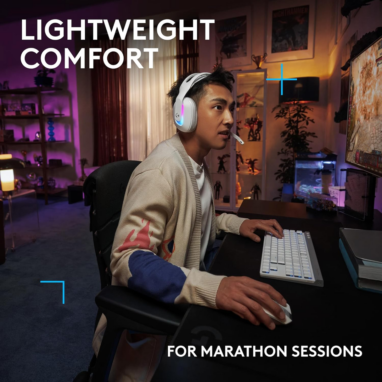 Logitech G522 LIGHTSPEED Wireless Gaming Headset with LIGHTSYNC RGB