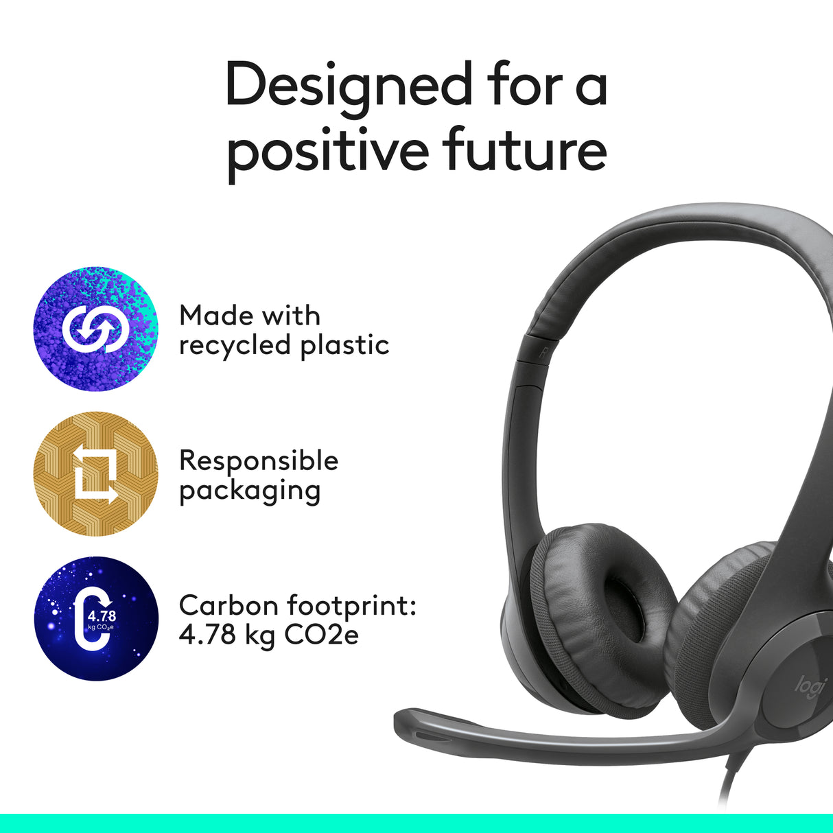 Logitech H390 USB-C Stereo Headset