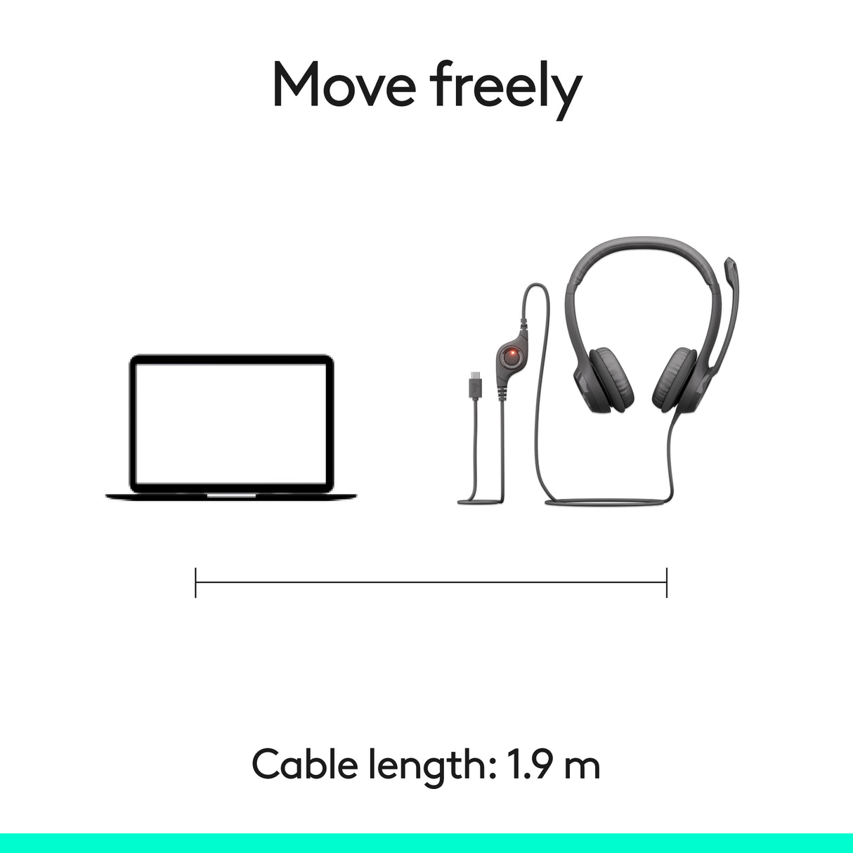 Logitech H390 USB-C Stereo Headset