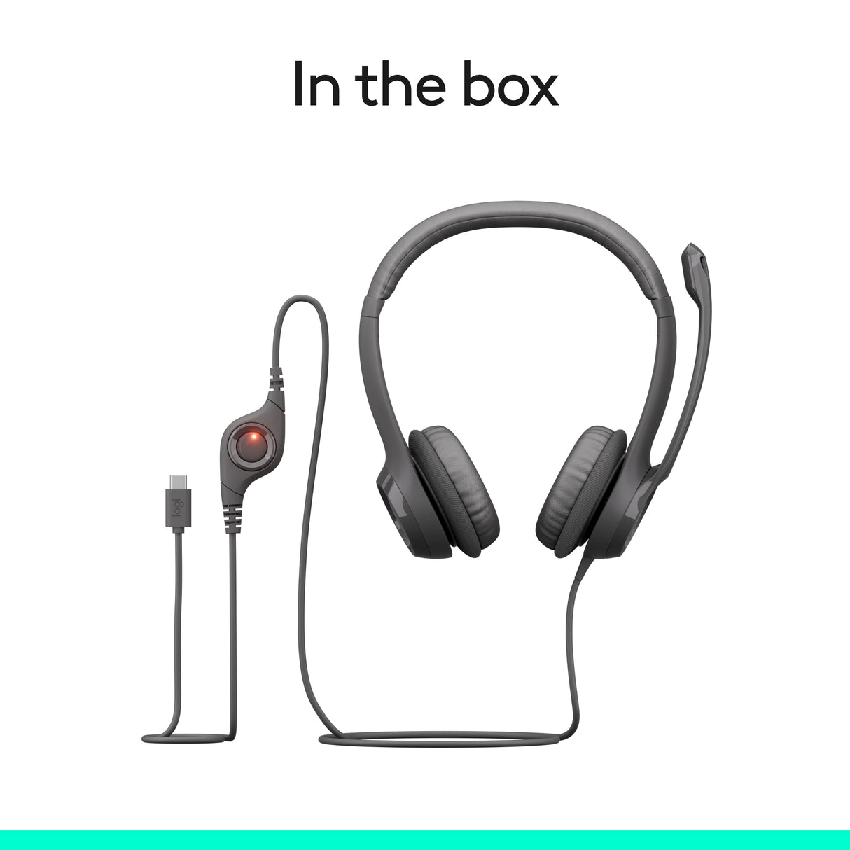 Logitech H390 USB-C Stereo Headset