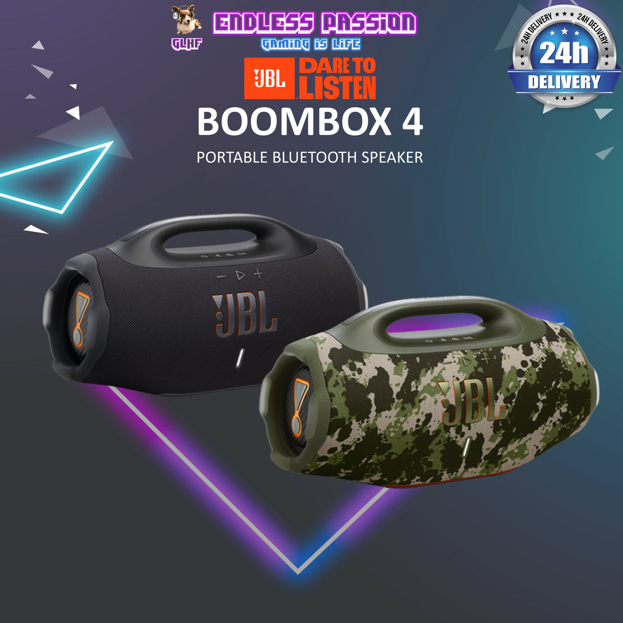 JBL Boombox 4 Portable Bluetooth Speaker