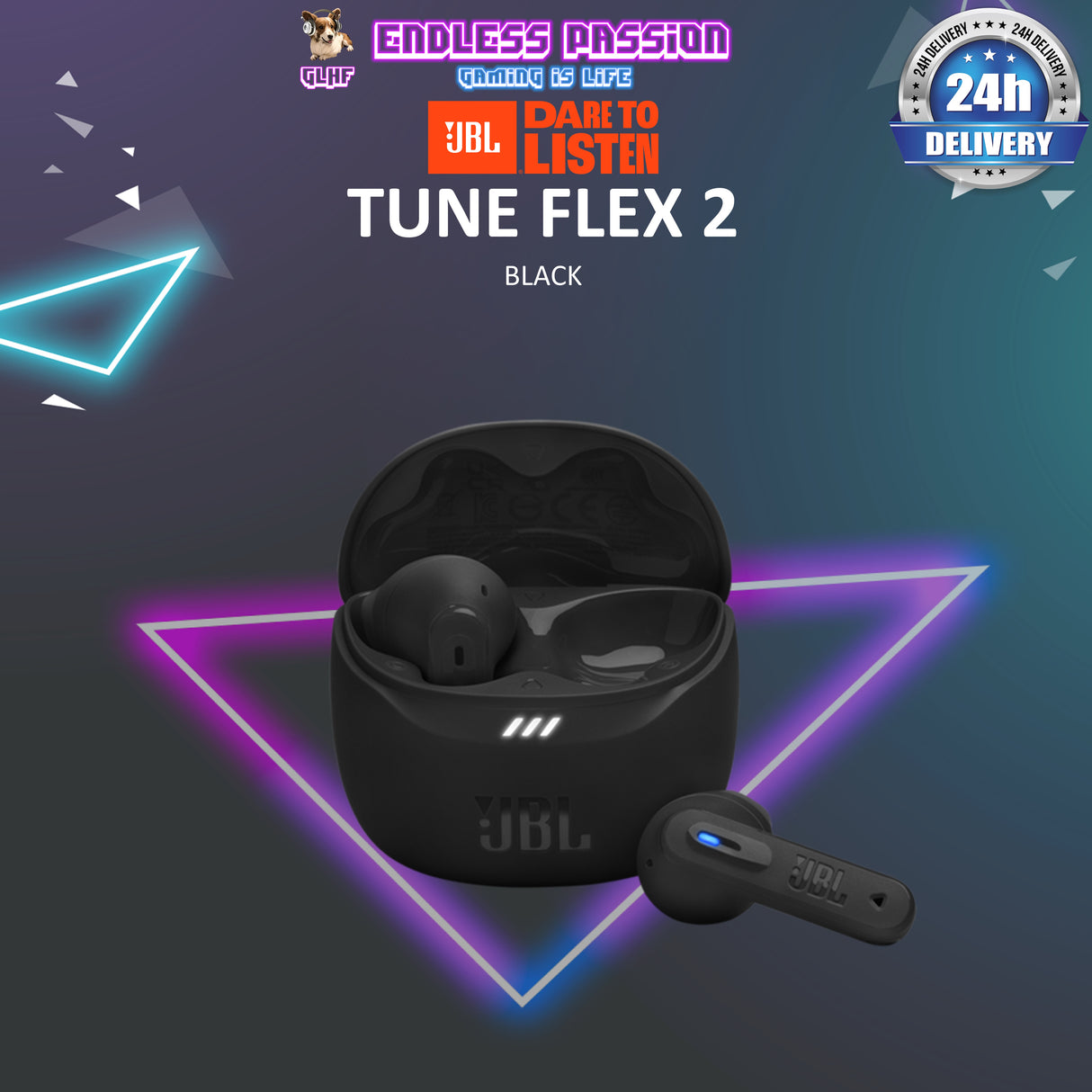 JBL Tune Flex 2 True Wireless Headphones