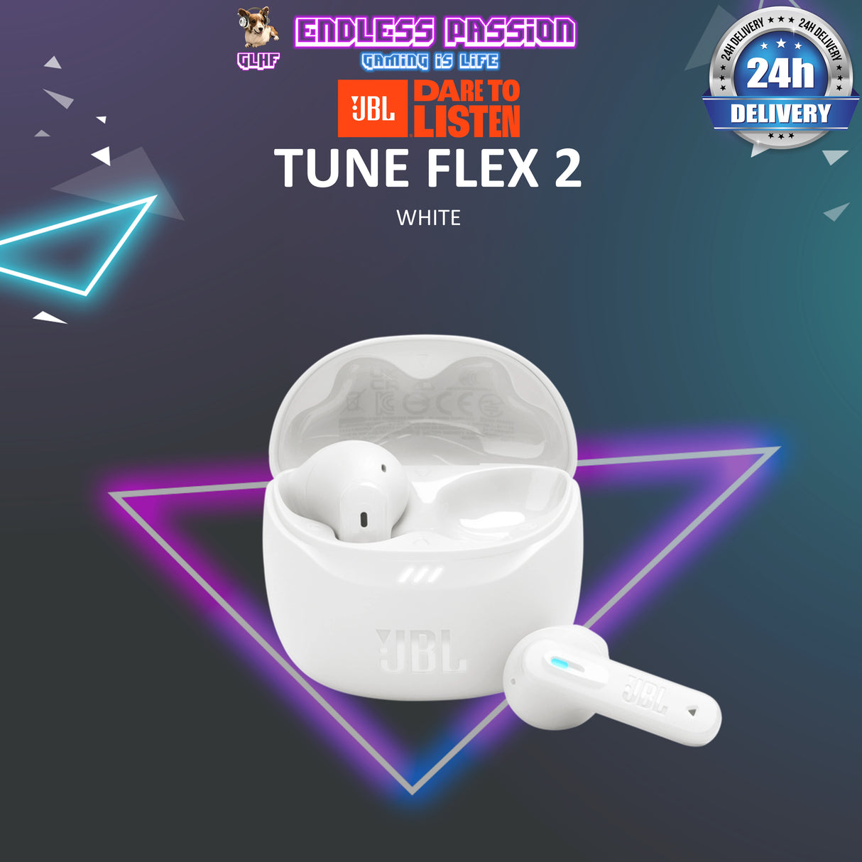 JBL Tune Flex 2 True Wireless Headphones