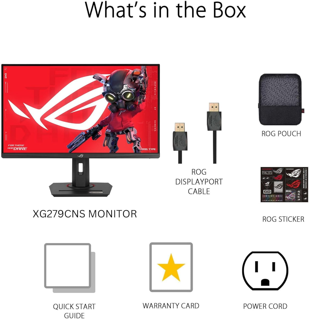 Asus ROG Strix XG279CNS Type-C Gaming Monitor - 27 Inch FHD 380Hz 1ms