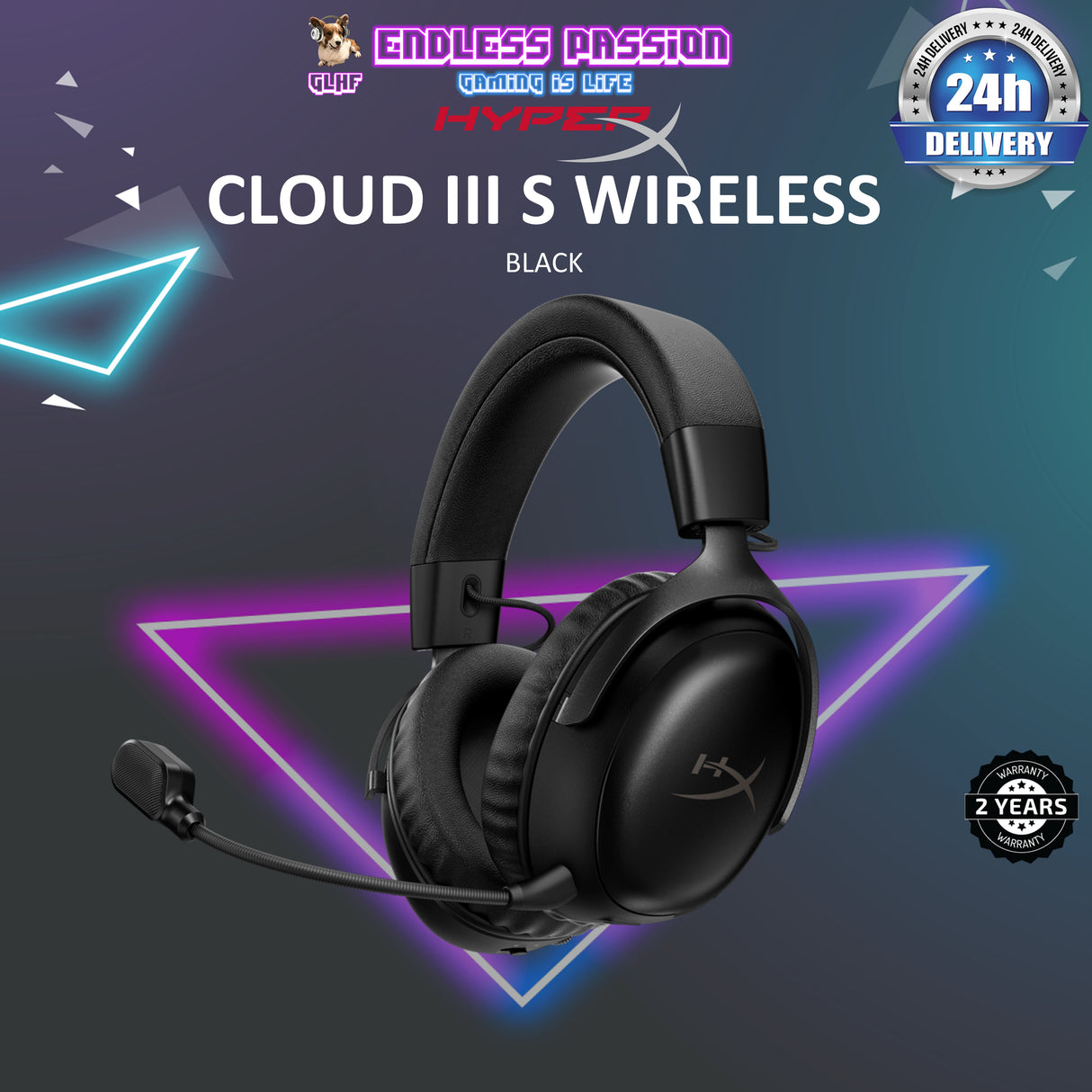 HyperX Cloud III S Wireless Gaming Headset