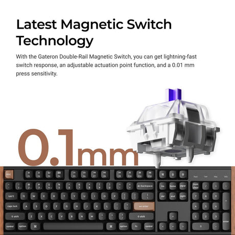 Keychron K10 HE Wireless Magnetic Switch Custom Keyboard