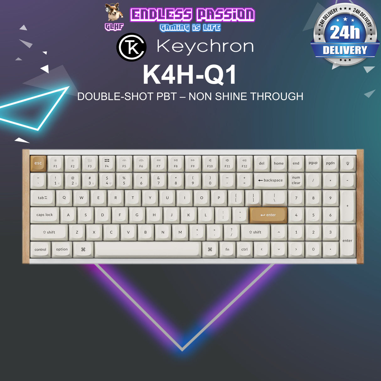 Keychron K4 HE - Wireless Magnetic Switch Custom Keyboard