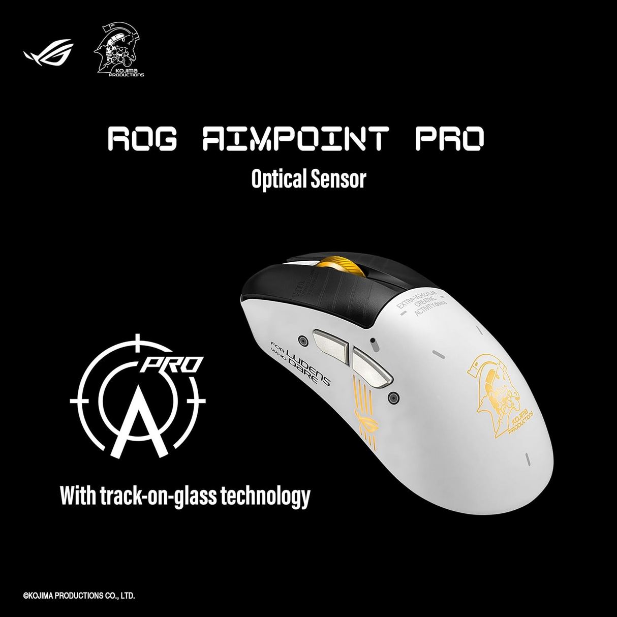 ASUS ROG KOJIMA PRODUCTIONS - KERIS II ORIGIN WIRELESS MOUSE - 90MP04L0-BMUA10