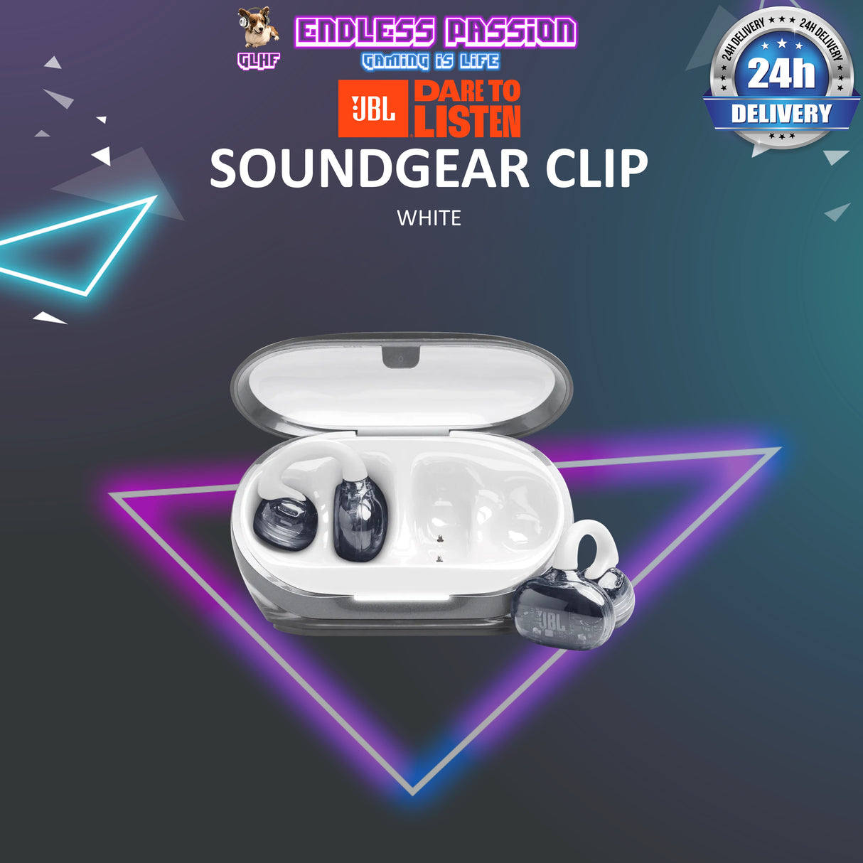 JBL Soundgear Clip Open-Ear TWS