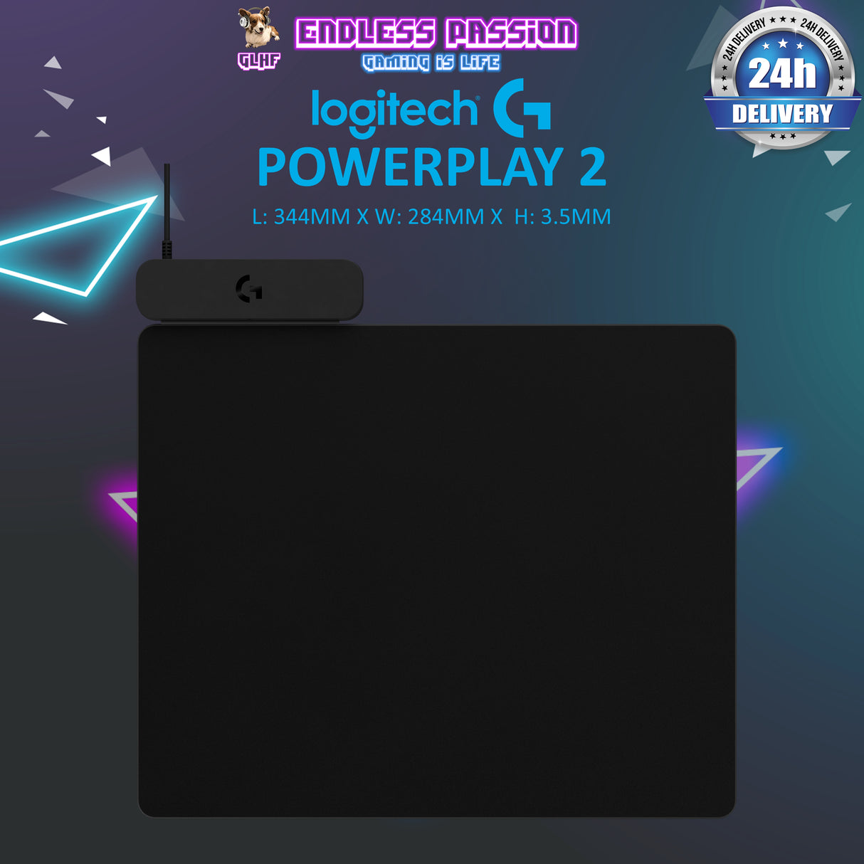 Logitech Powerplay 2 - Wireless Gaming Mouse Charging System