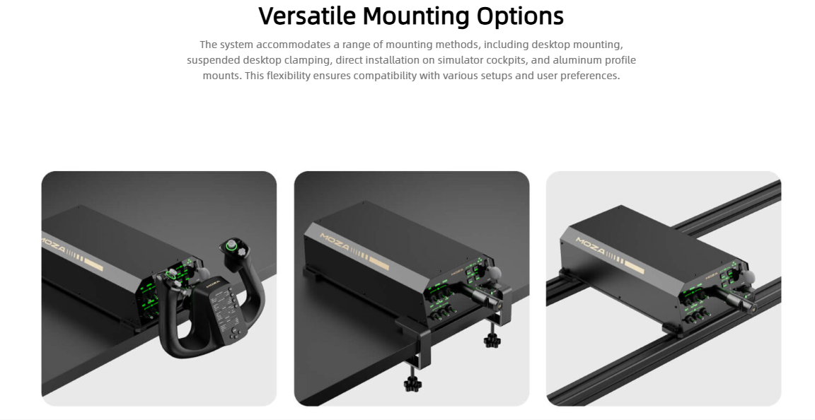 Moza AY210 Yoke Base - AS011