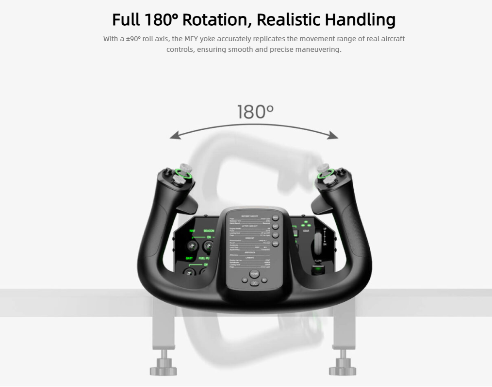 Moza AY210 Yoke Base - AS011
