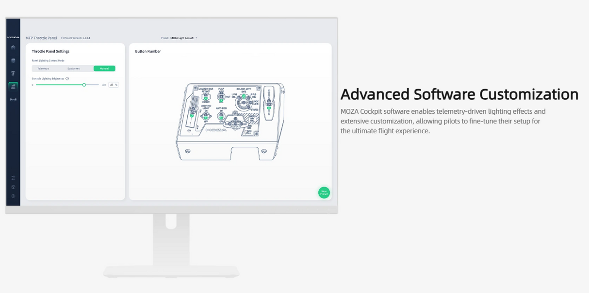 Moza MTLP Panel - AS009