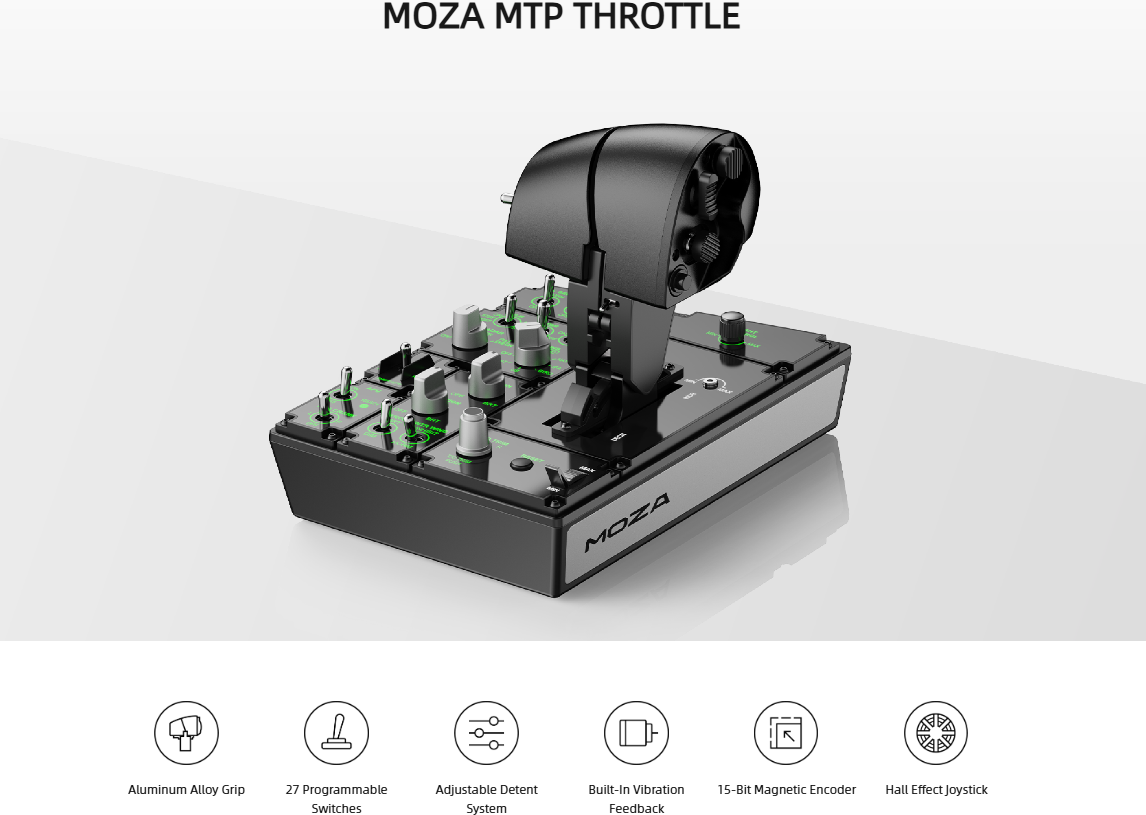 Moza MTP Throttle - AS008